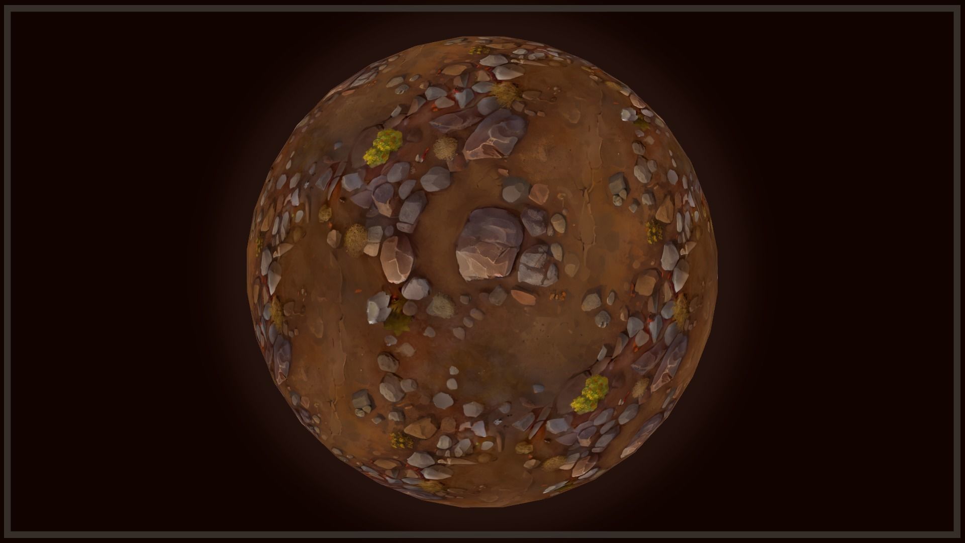 Ground - Earth and Rocks - 20 TEXTURES - Hand-painted -PACK 1--- Texture_6