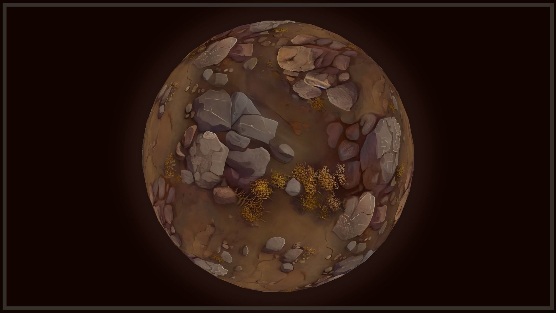 Ground - Earth and Rocks - 20 TEXTURES - Hand-painted -PACK 1--- Texture_18