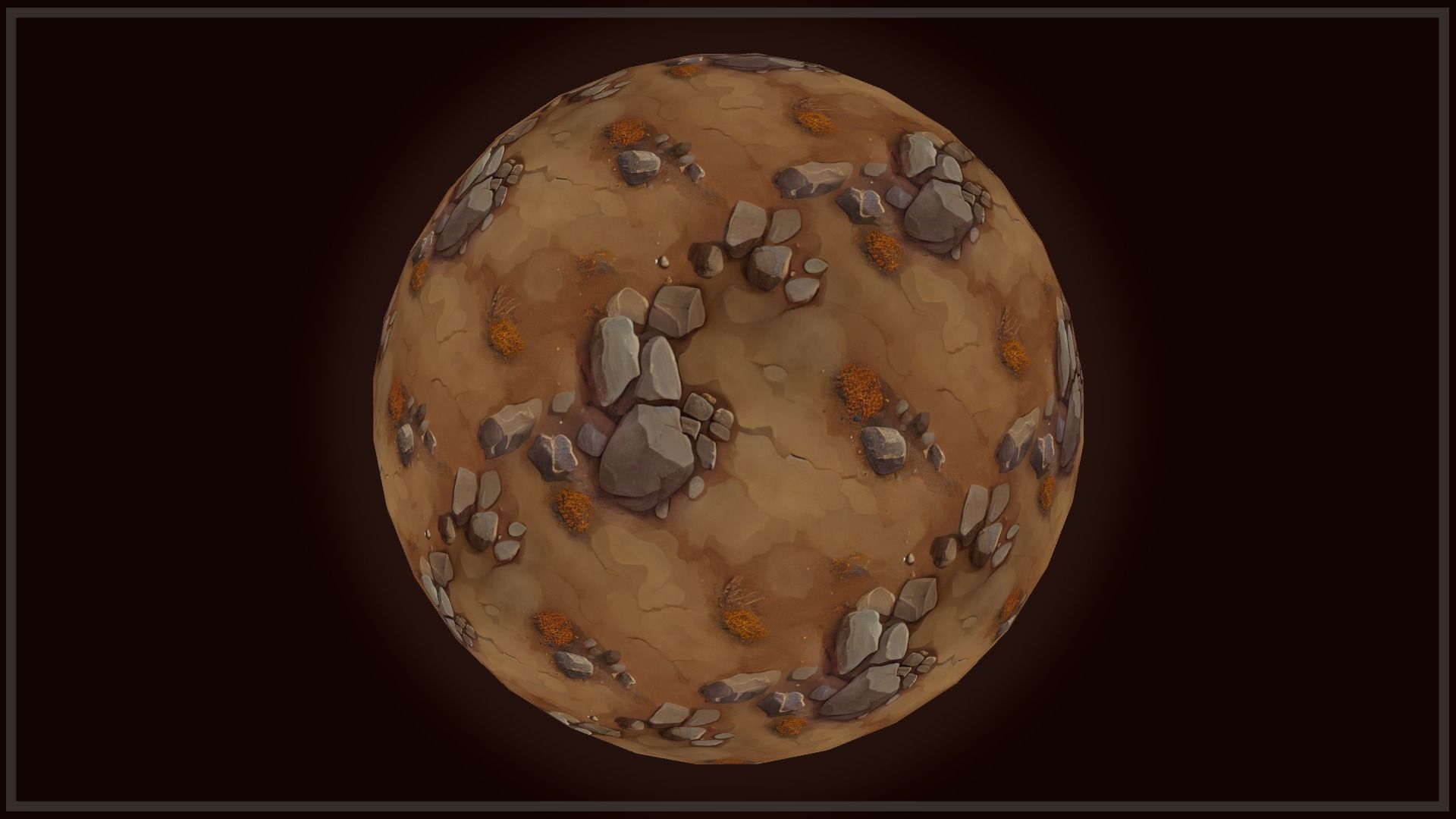 Ground - Earth and Rocks - 20 TEXTURES - Hand-painted -PACK 1--- Texture_20