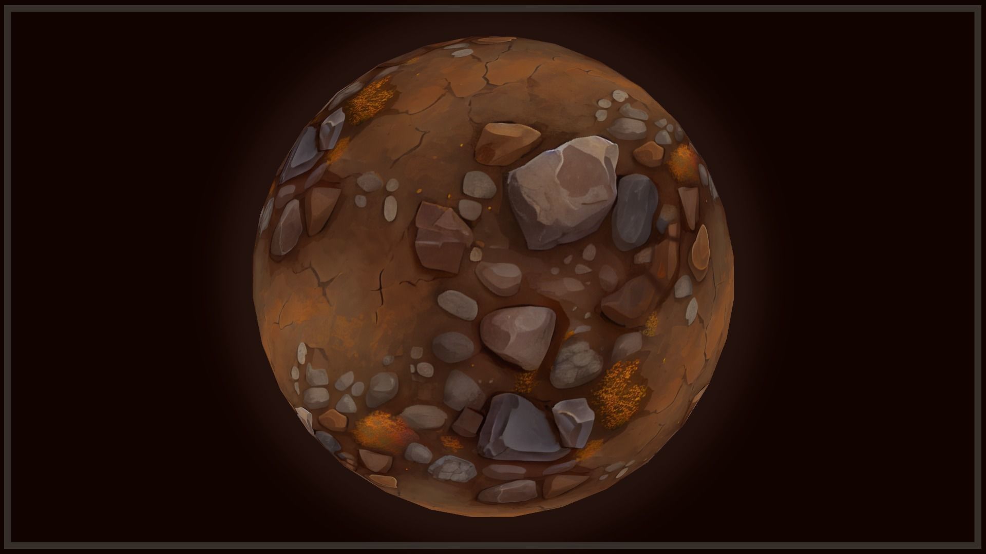 Ground - Earth and Rocks - 20 TEXTURES - Hand-painted -PACK 1--- Texture_1