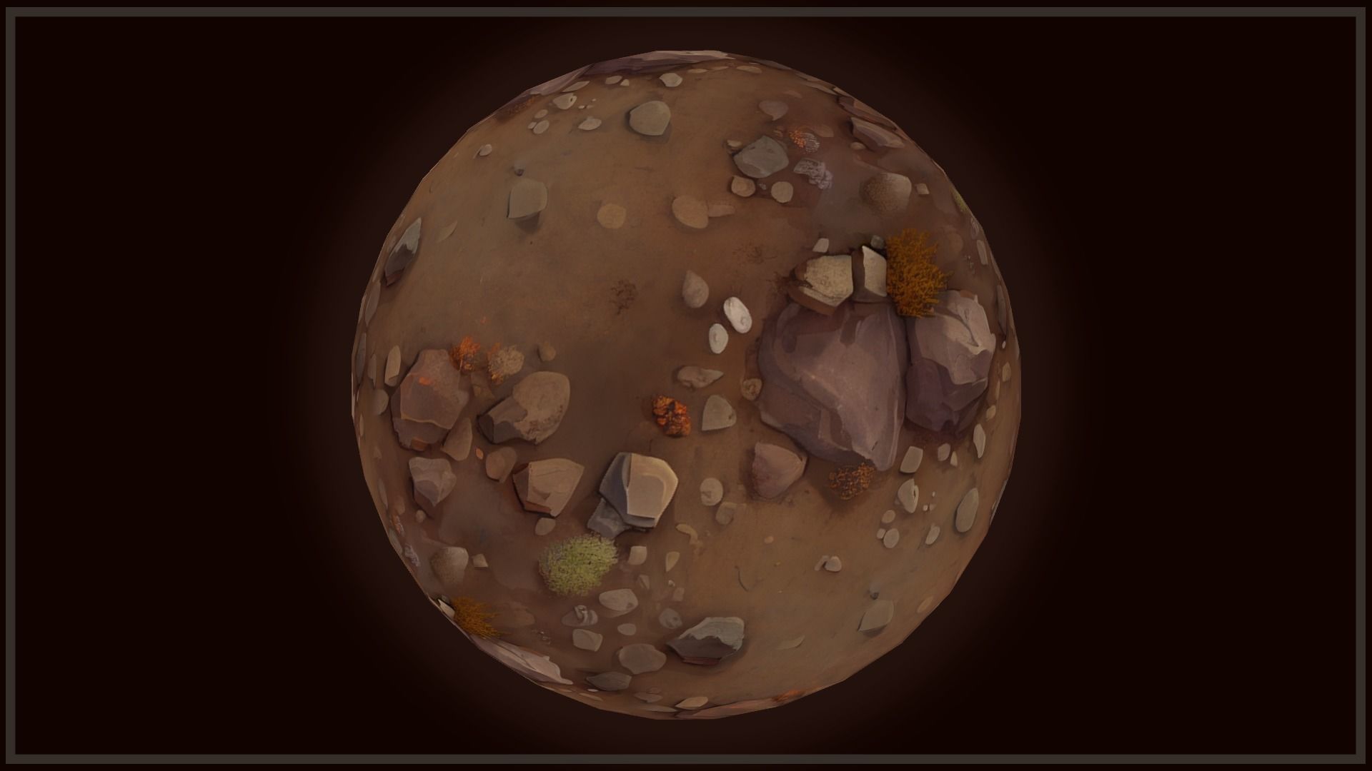 Ground - Earth and Rocks - 20 TEXTURES - Hand-painted -PACK 1--- Texture_8