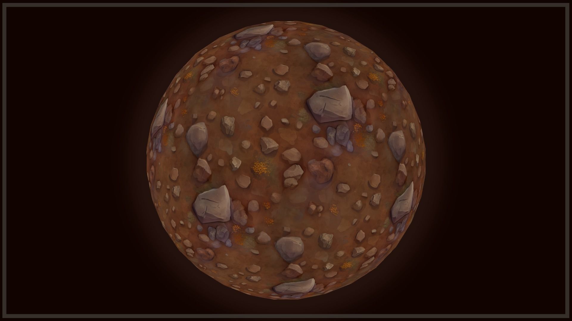 Ground - Earth and Rocks - 20 TEXTURES - Hand-painted -PACK 1--- Texture_17