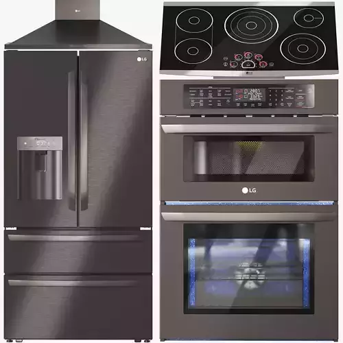 LG Appliance Collection 02 3D model