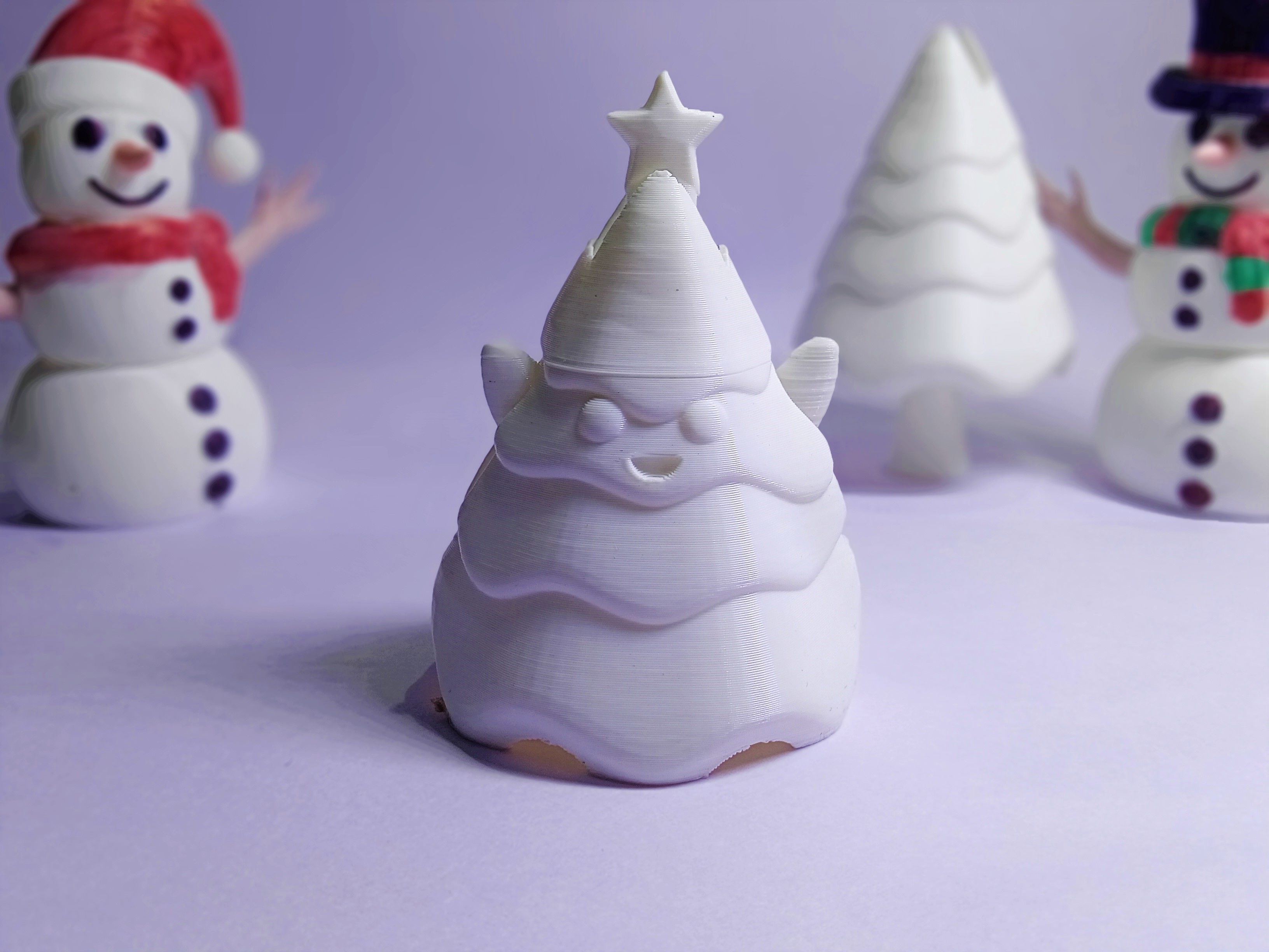 Fidget Christmas Tree 3D print model_2