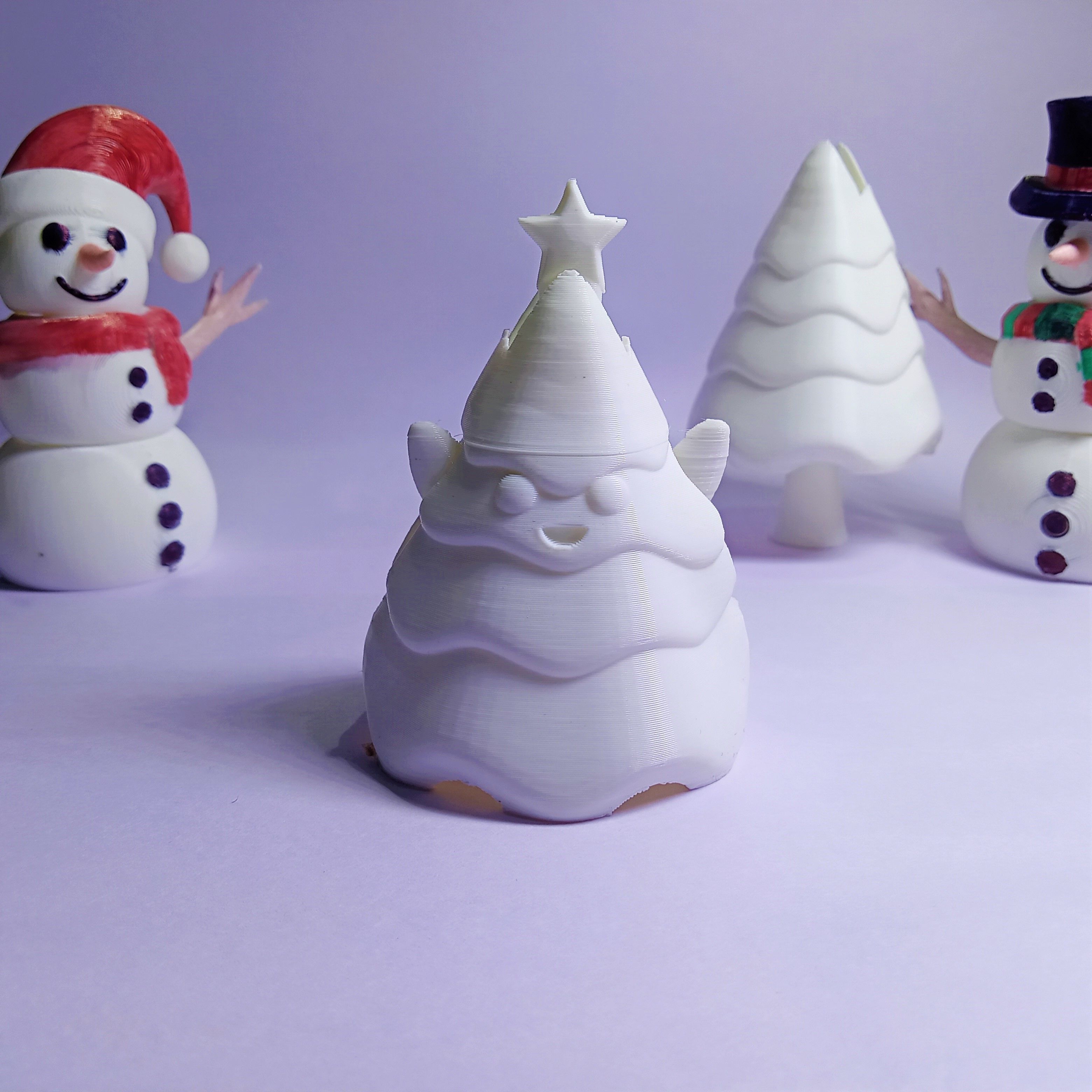 Fidget Christmas Tree 3D print model_3