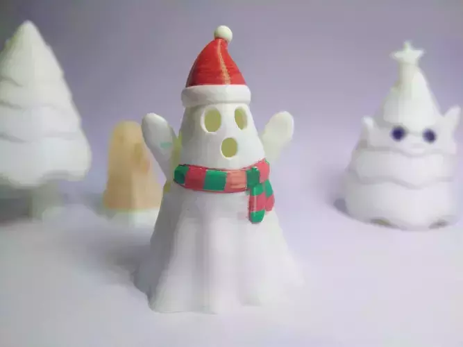 LITTLE BOO IS READY FOR CHRISTMAS 3D print model LITTLE BOO IS READY FOR CHRISTMAS 3D print model