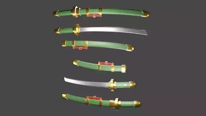 Hwando - Korean Ring Sword Free 3D print model
