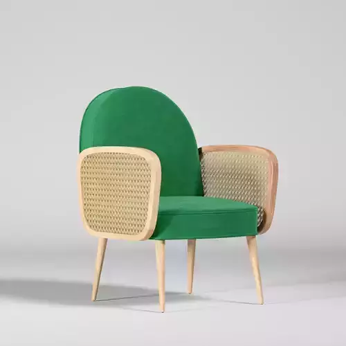 Islamic Modern Chair With Velvet