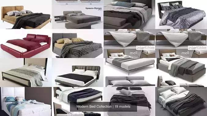 Modern Bed Collection