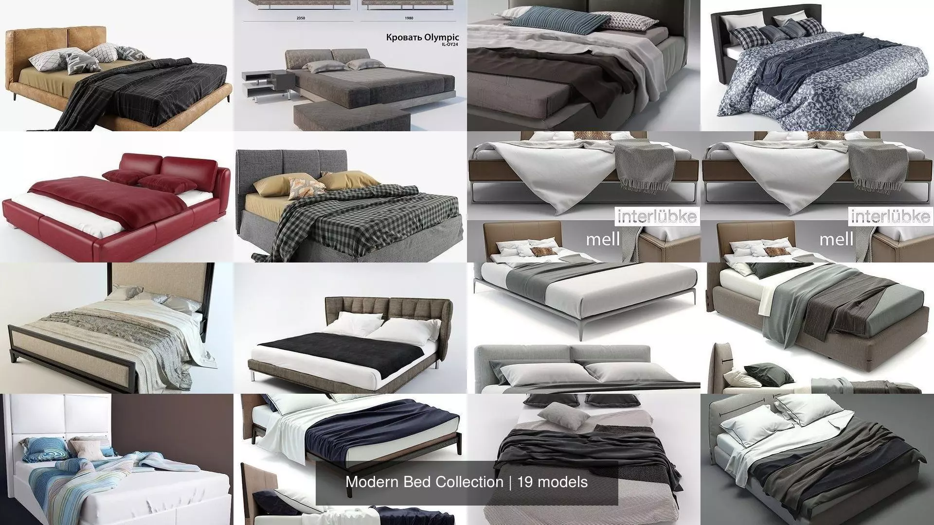 Modern Bed Collection _0