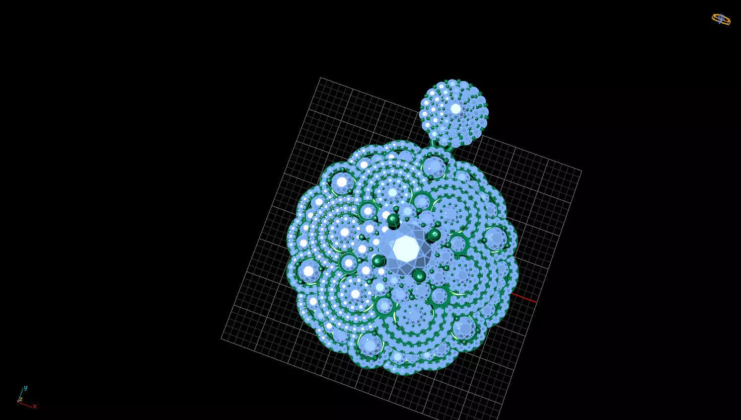 PENDANTS DIAMOND 3D print model_0