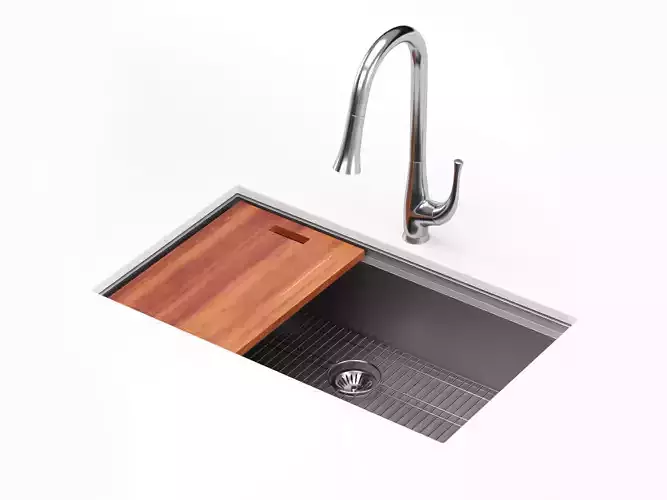 ZLINE Garmisch undermount single bowl kitchen sink SLS 30