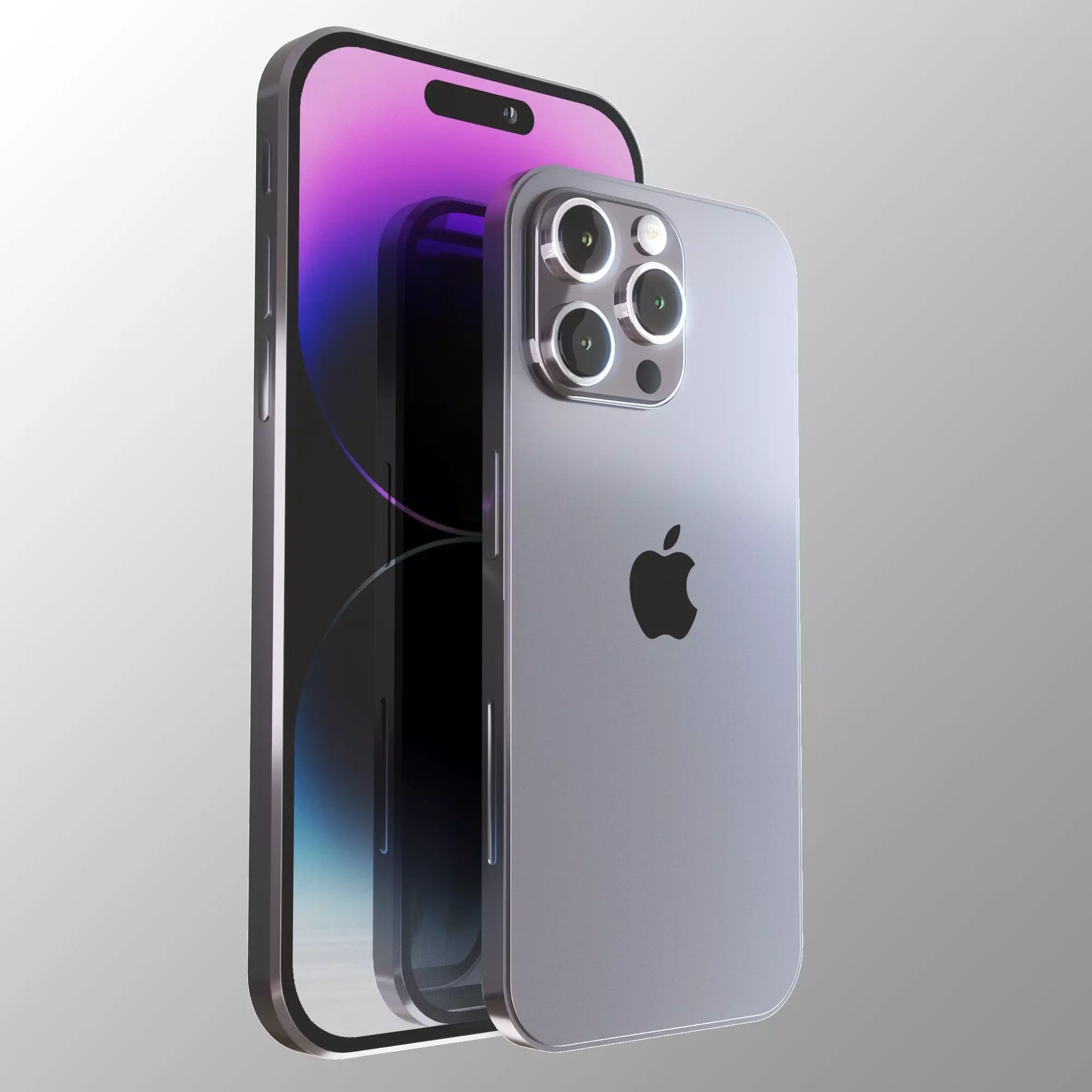 iPhone 14 Low-poly 3D model_0