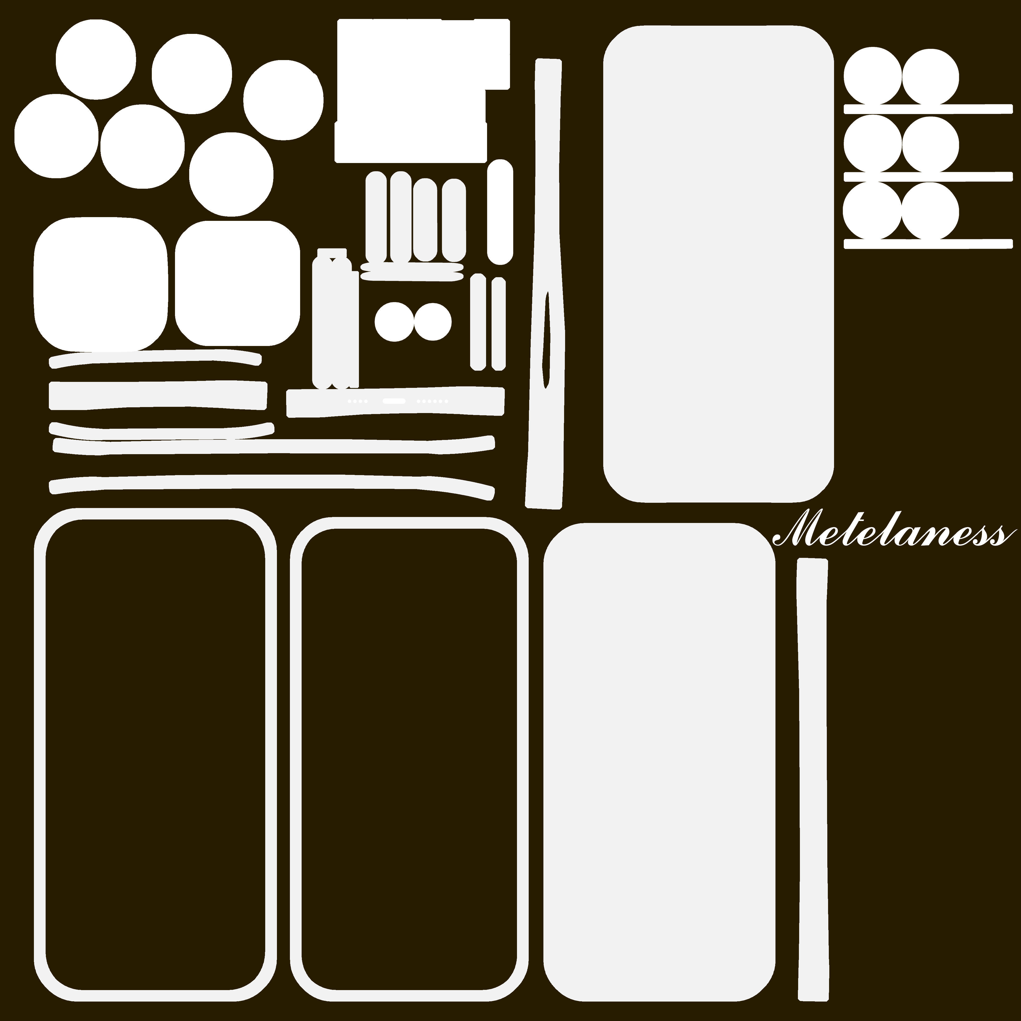 iPhone 14 Low-poly 3D model_10