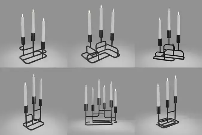 Candle Holder Set 01