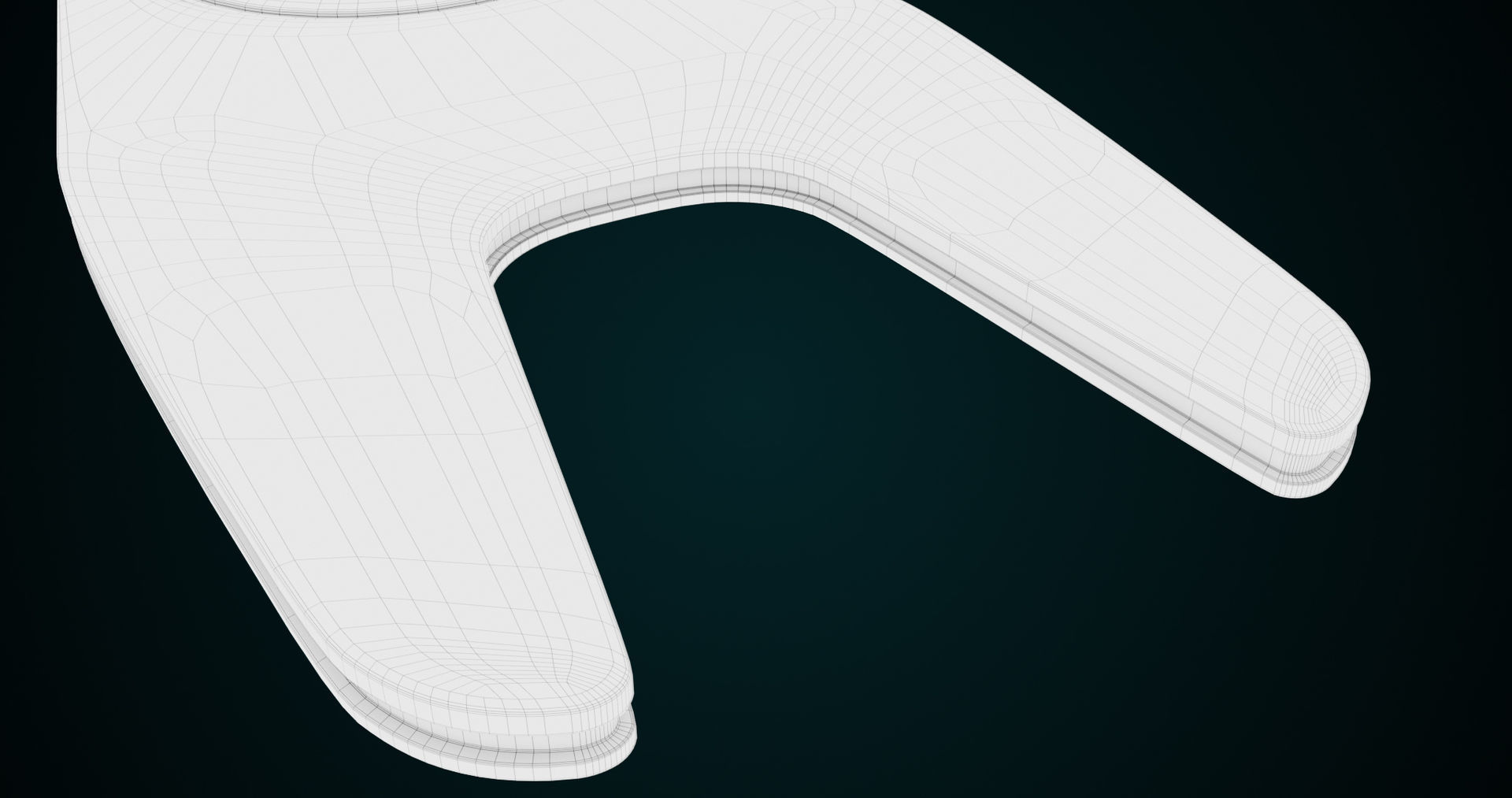 Sci-Fi Hoverboard 1 All PBR Unity UE Textures included Low-poly 3D model_21