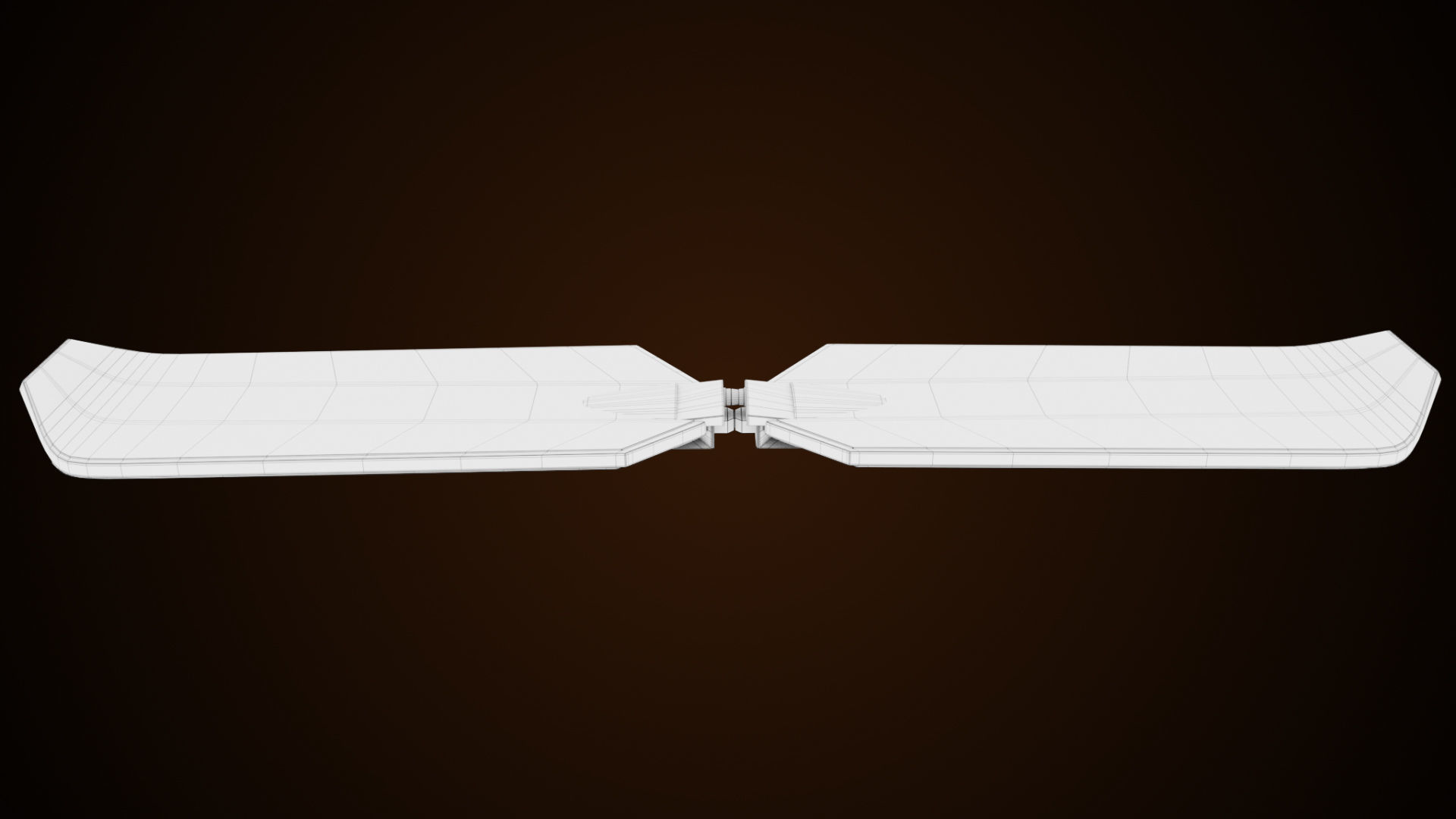 Sic-Fi Hoverboard 4 All PBR Unity UE Textures Included Low-poly 3D model_17