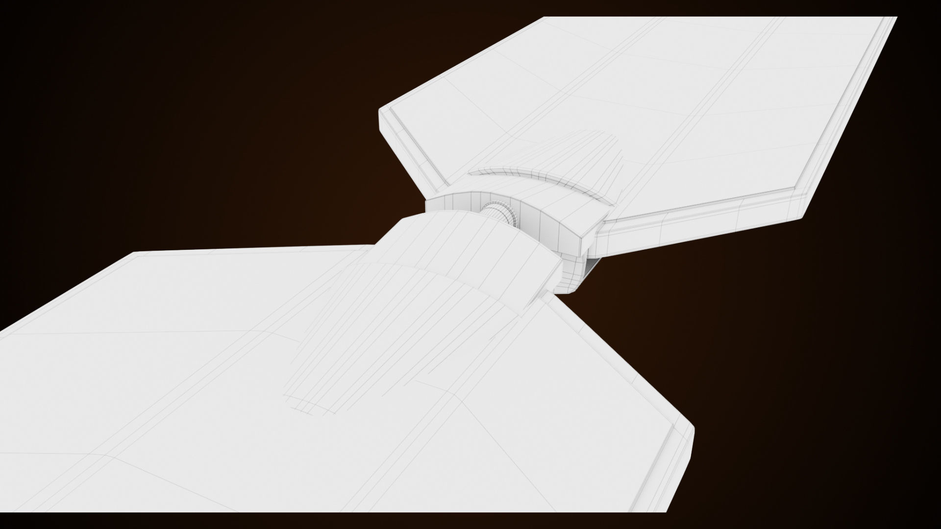 Sic-Fi Hoverboard 4 All PBR Unity UE Textures Included Low-poly 3D model_22