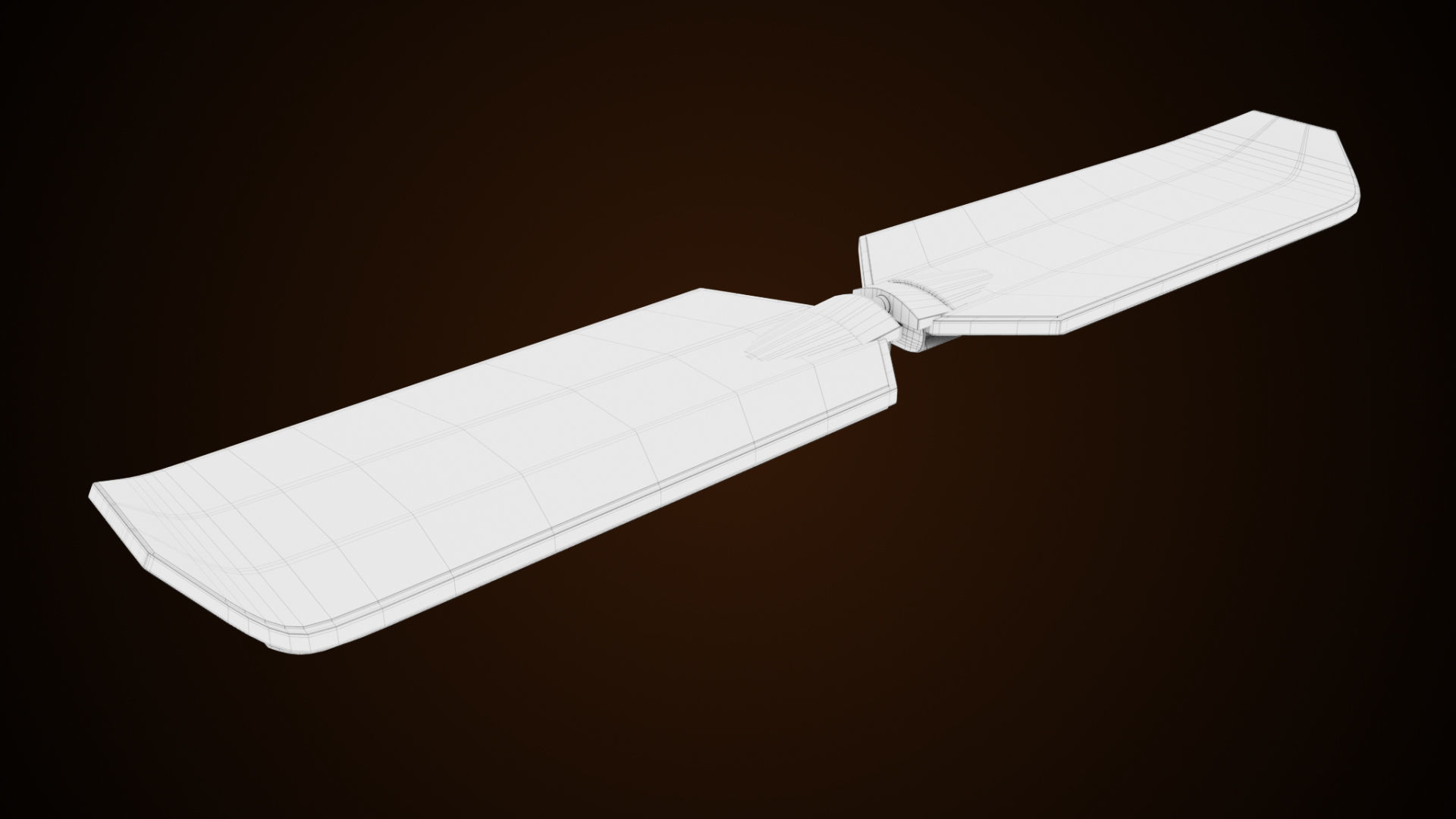 Sic-Fi Hoverboard 4 All PBR Unity UE Textures Included Low-poly 3D model_18