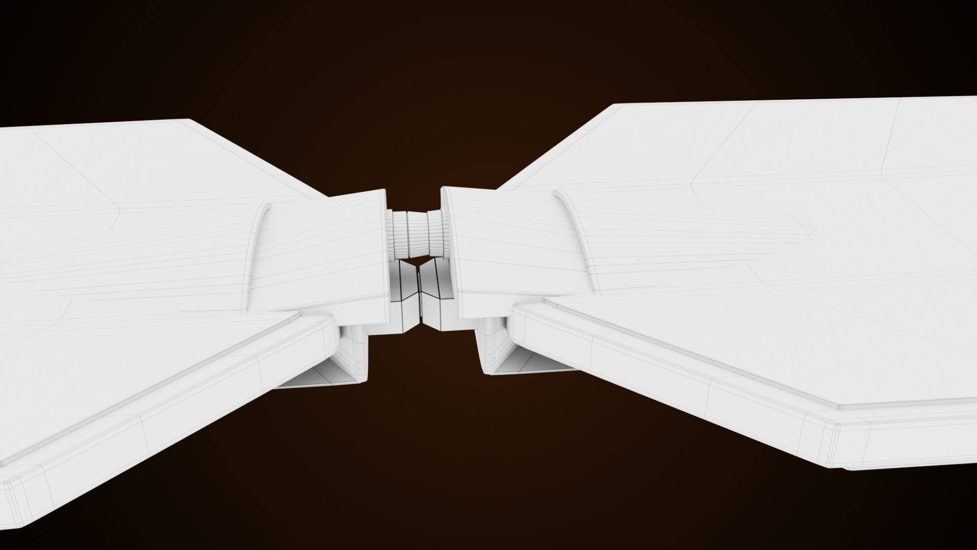 Sic-Fi Hoverboard 4 All PBR Unity UE Textures Included Low-poly 3D model_21