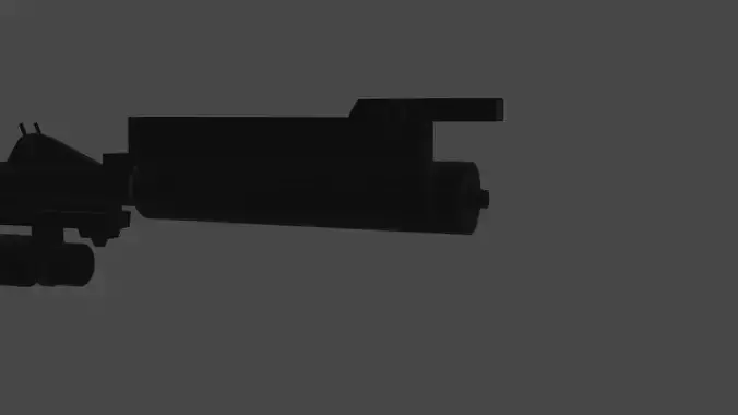 Animated DC-15A Blaster Rifle With Grapple Cable