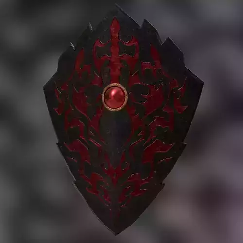 Cursed shield  3D model