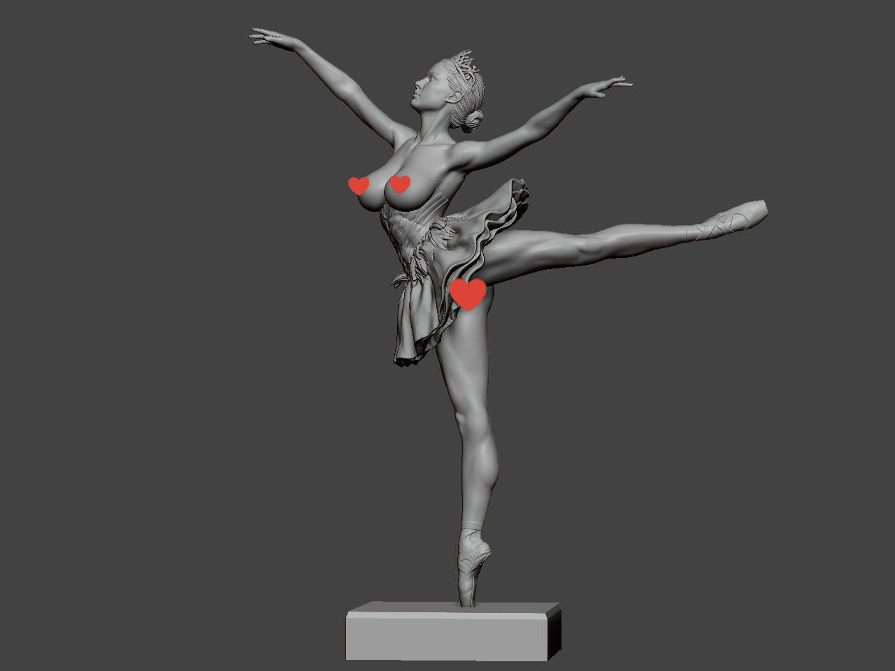 Black Swan NSFW 3D print model_4