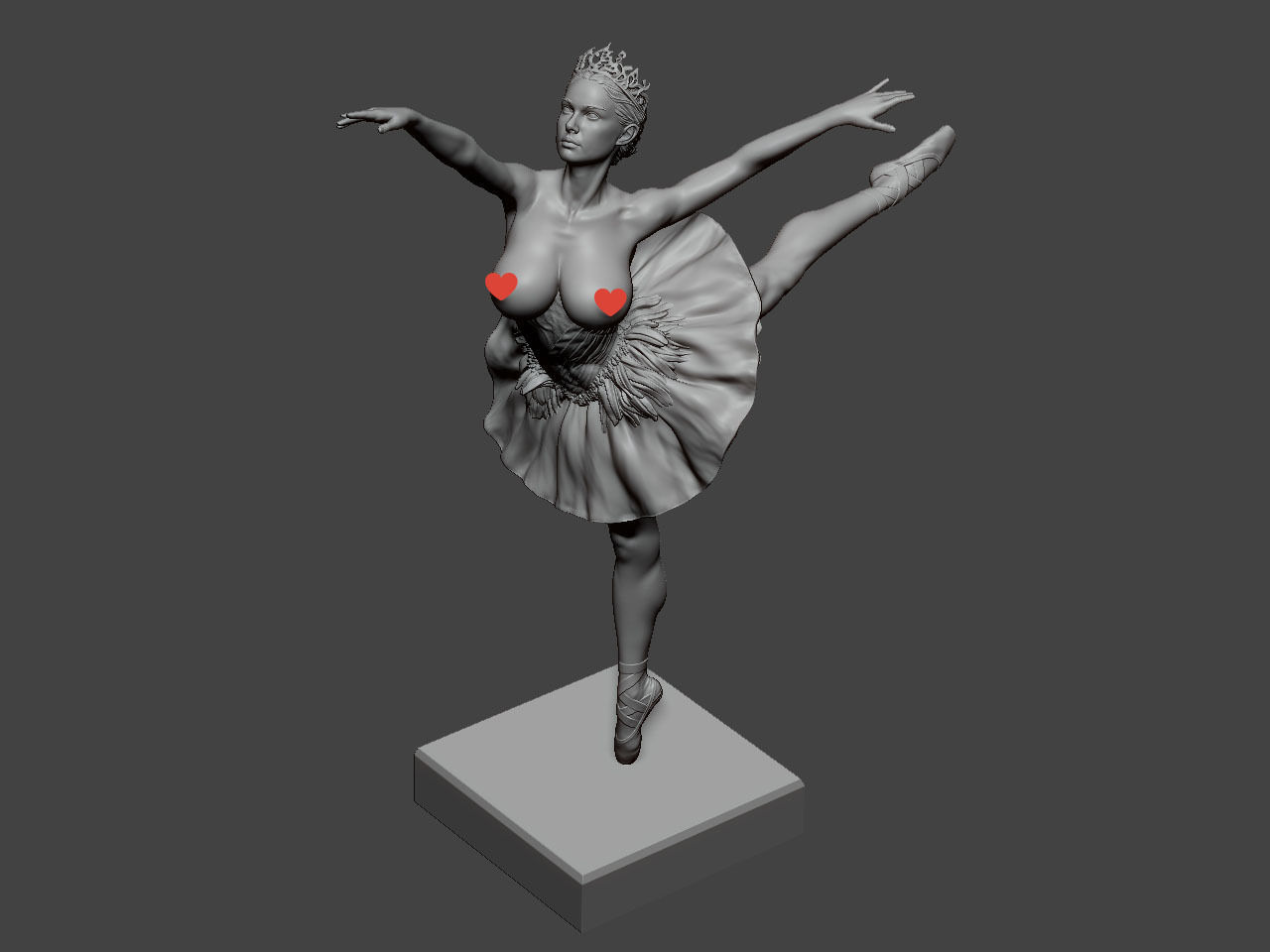 Black Swan NSFW 3D print model_50