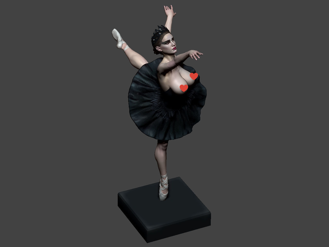 Black Swan NSFW 3D print model_59