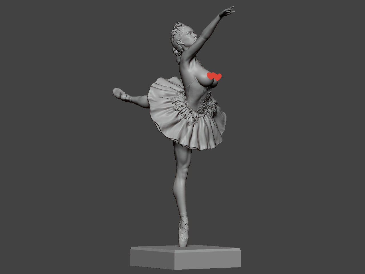 Black Swan NSFW 3D print model_14