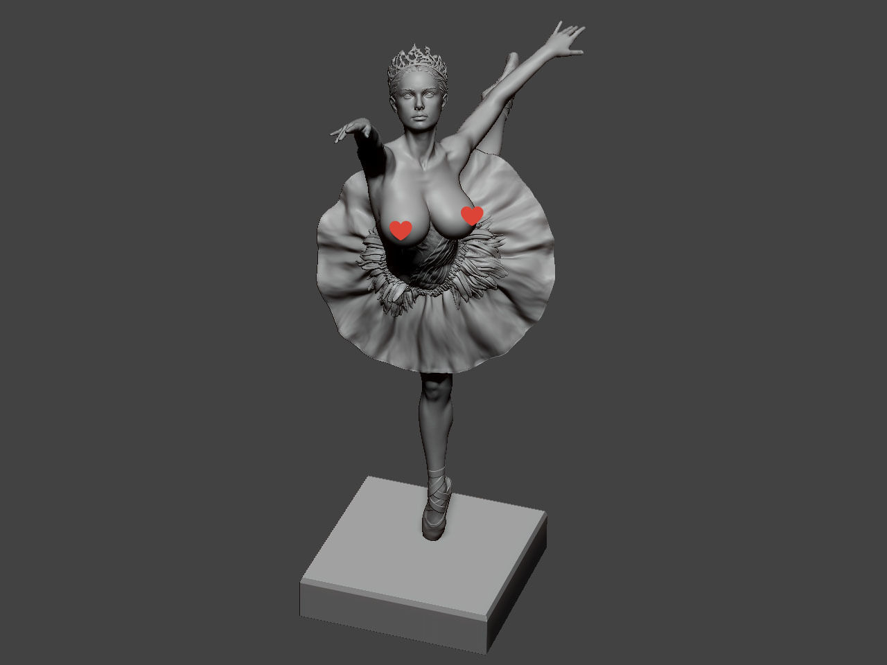 Black Swan NSFW 3D print model_48