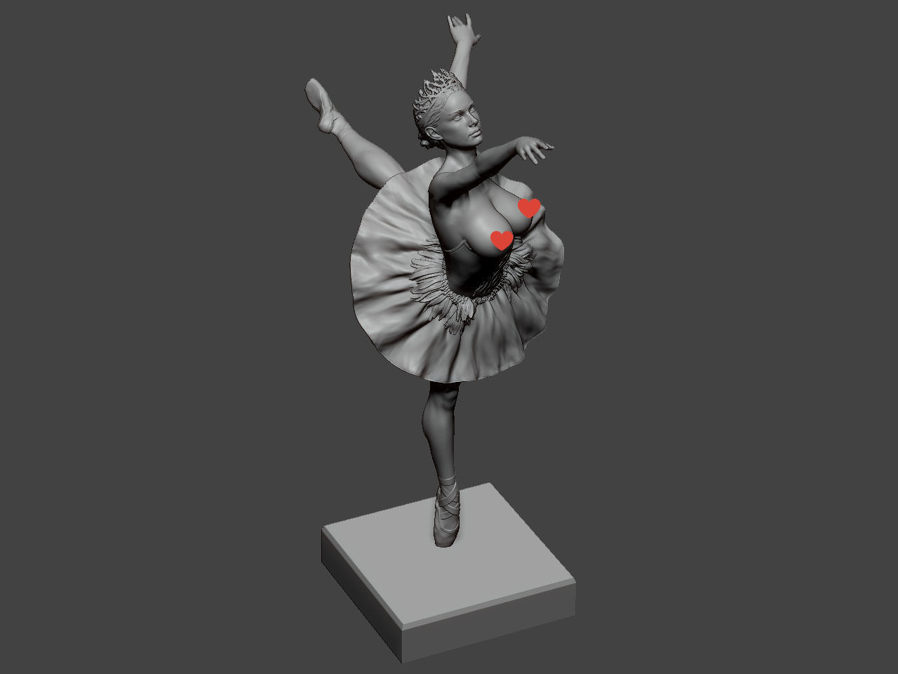 Black Swan NSFW 3D print model_60