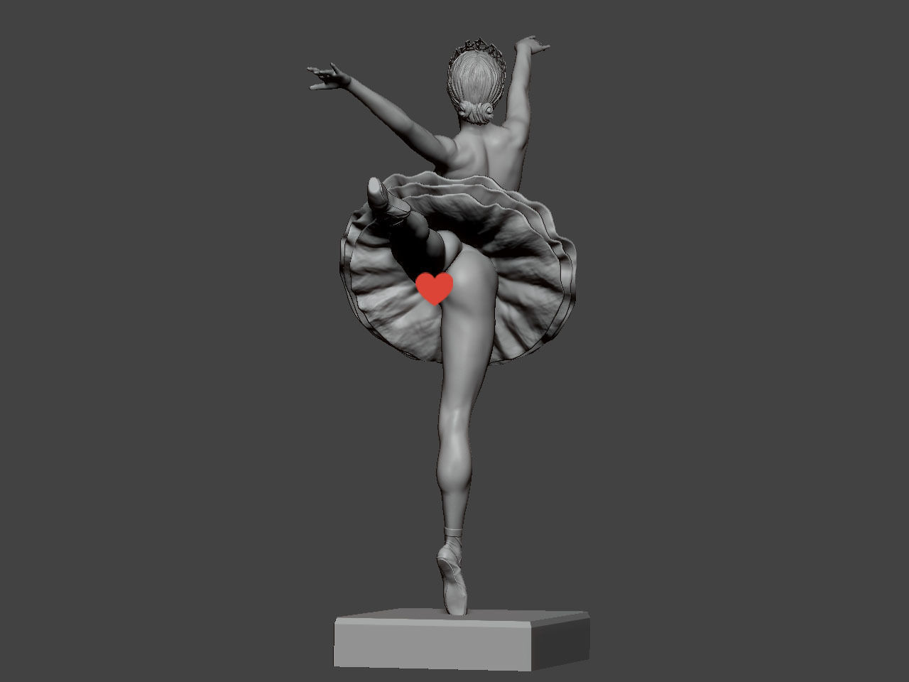 Black Swan NSFW 3D print model_8