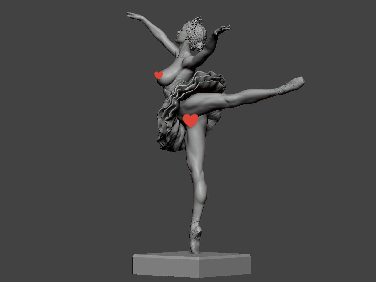 Black Swan NSFW 3D print model_6
