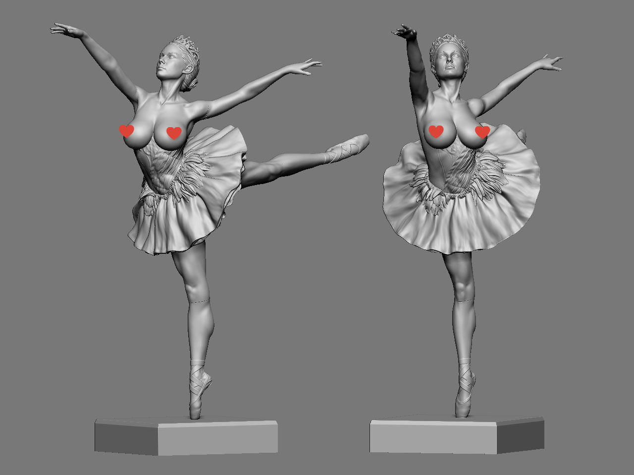 Black Swan NSFW 3D print model_61