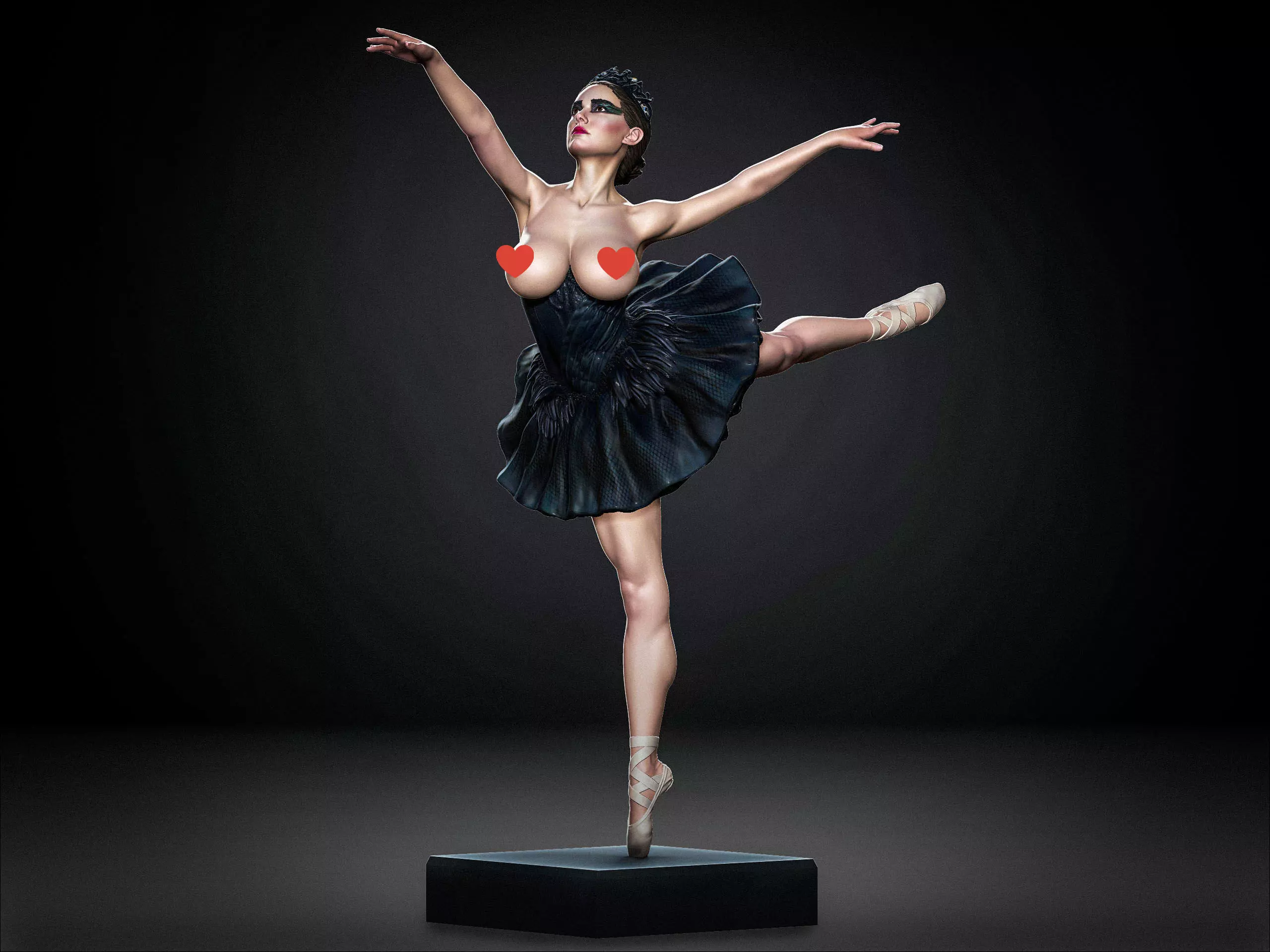 Black Swan NSFW 3D print model_0