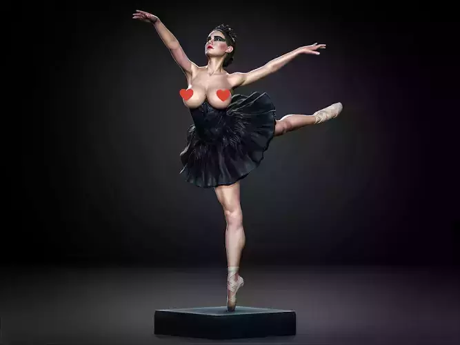 Black Swan NSFW 3D print model