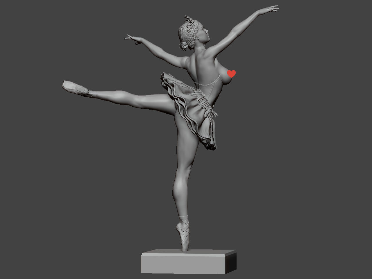 Black Swan NSFW 3D print model_12