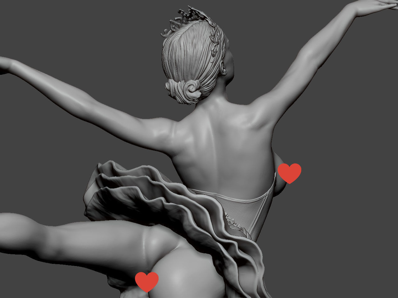 Black Swan NSFW 3D print model_28