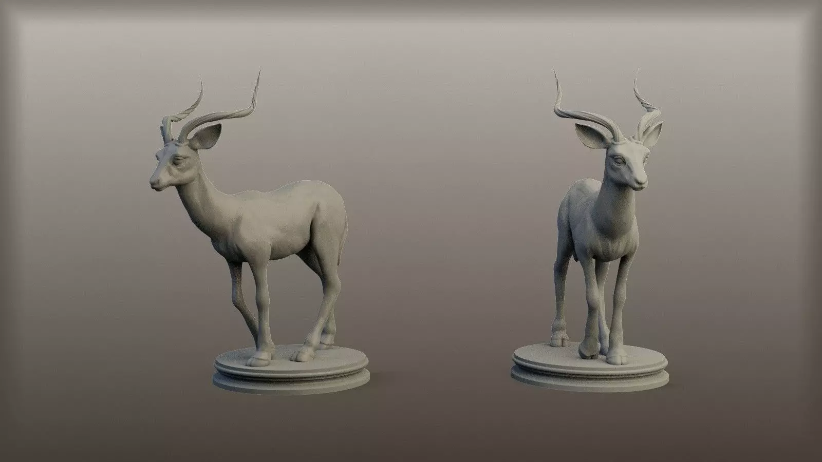 Antilope 3D print model_0