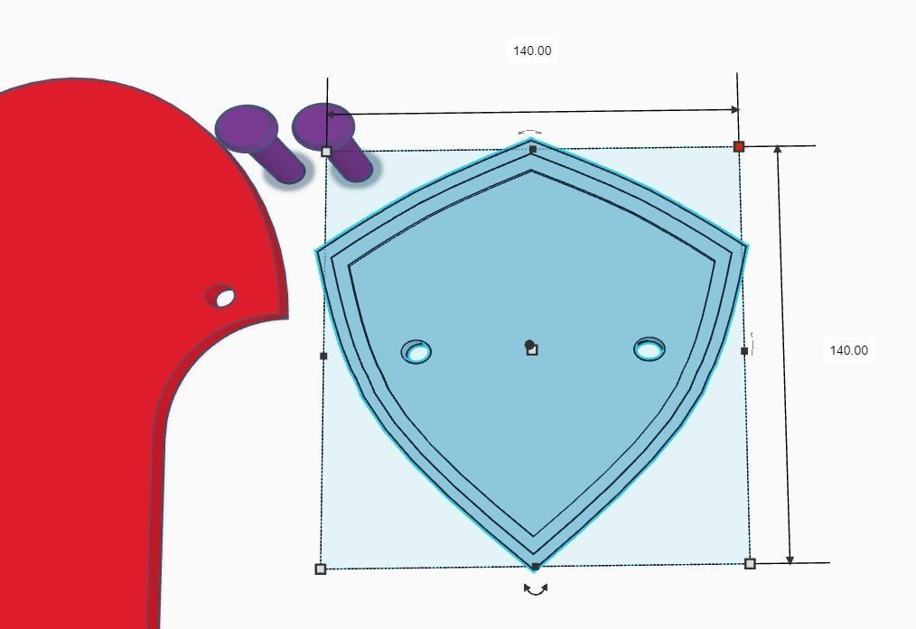 Sword plaques 3D print model_6