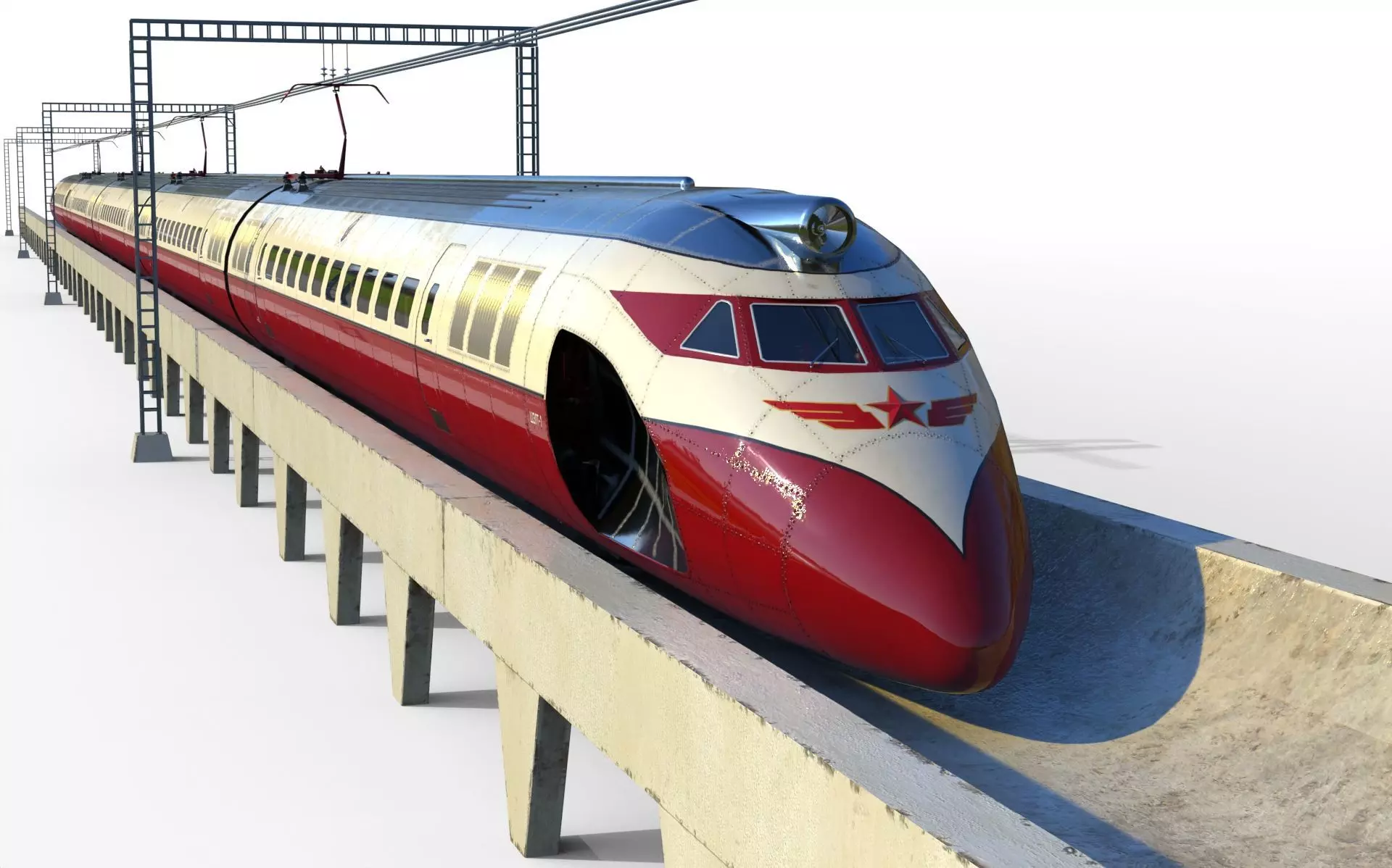 Ball Train of Yarmolchuk SHELT 3D model_0