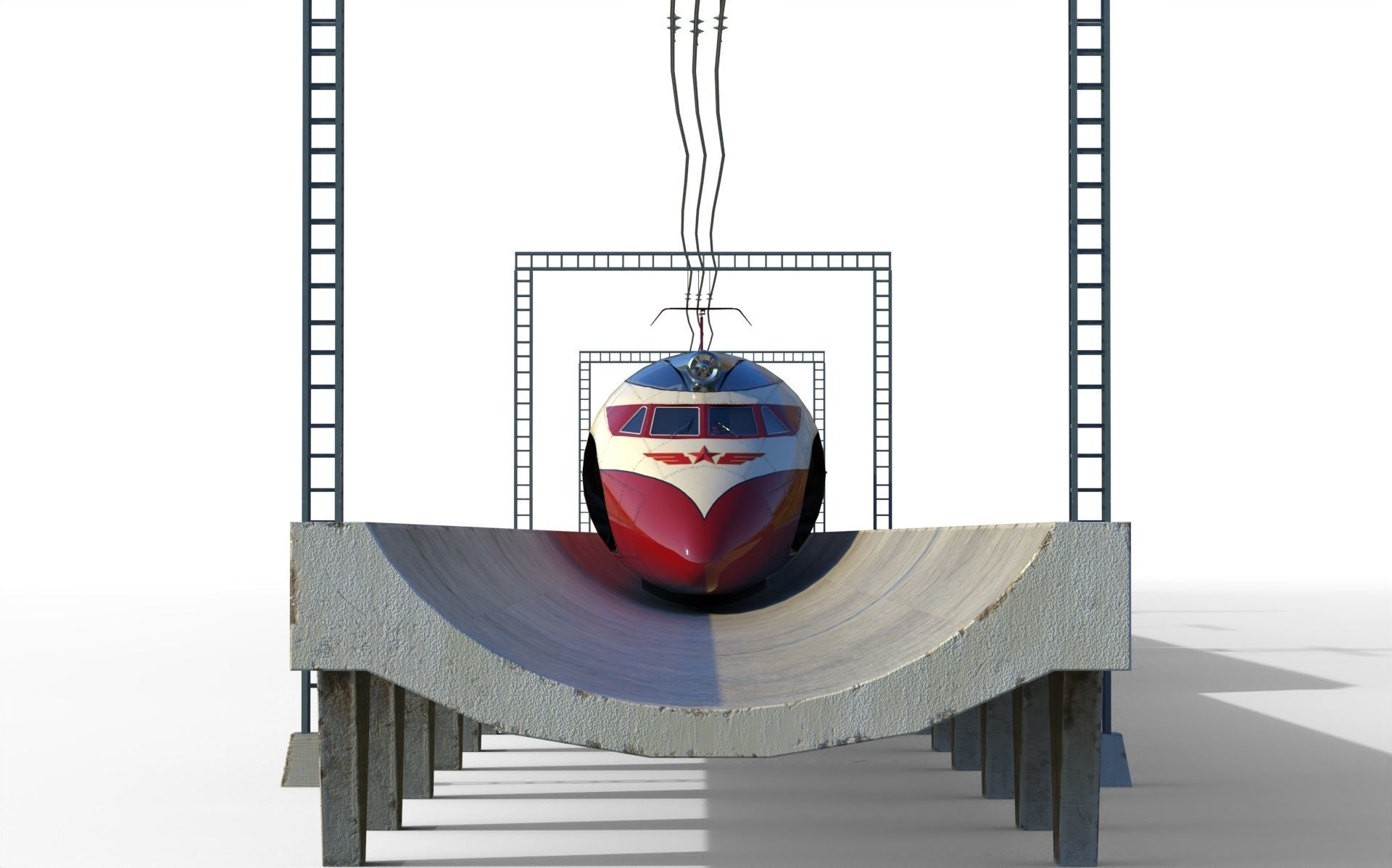 Ball Train of Yarmolchuk SHELT 3D model_5