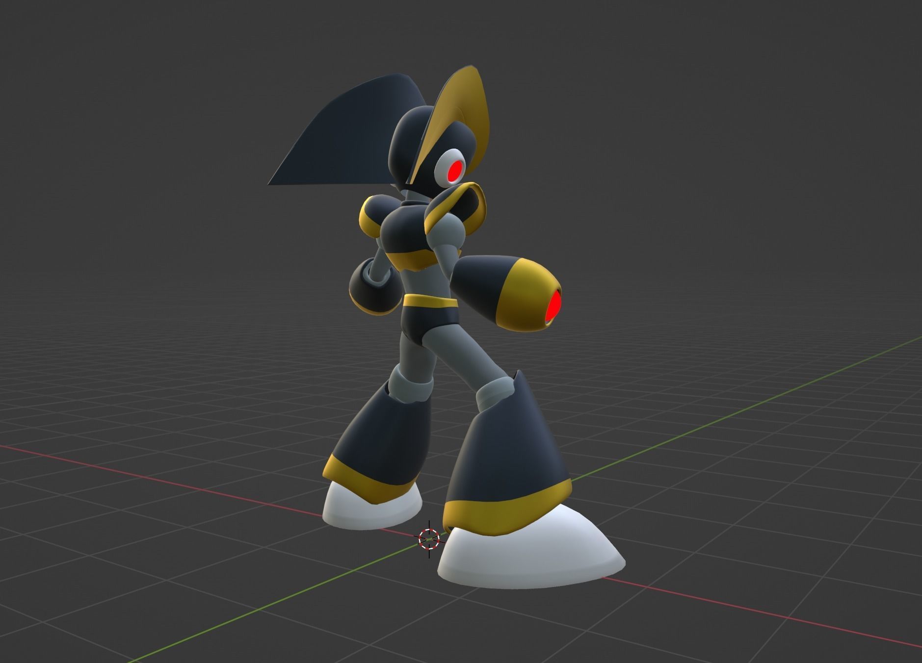 Bass - Megaman 3D model_6
