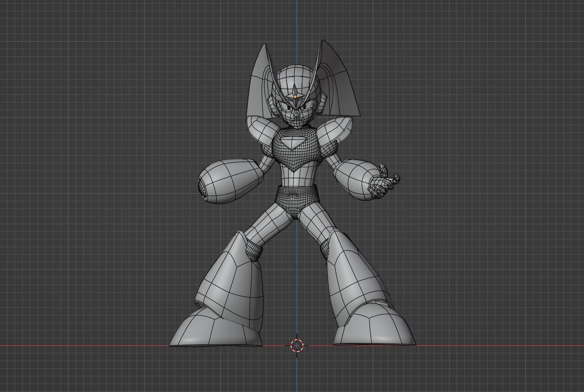 Bass - Megaman 3D model_9