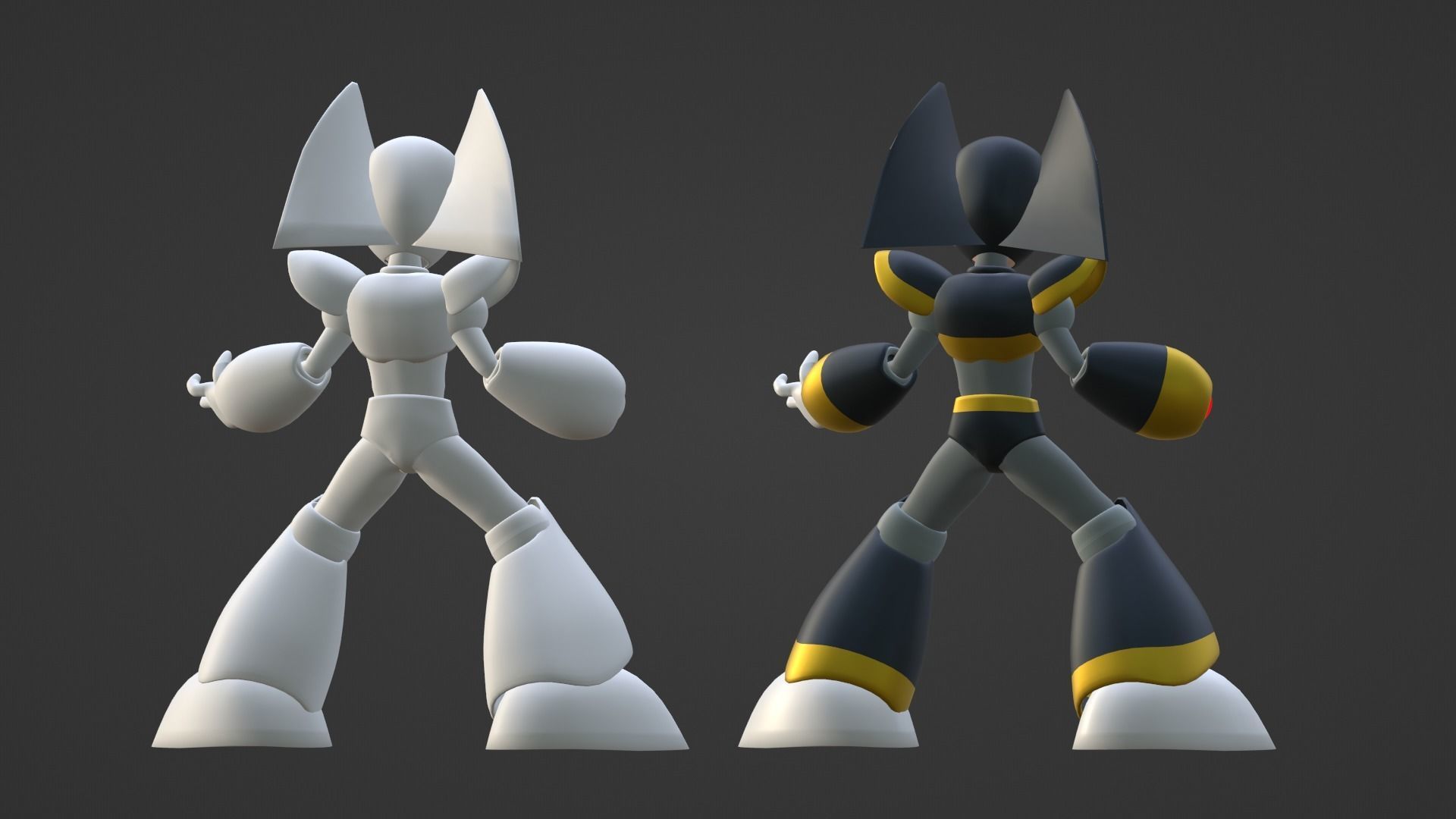 Bass - Megaman 3D model_16