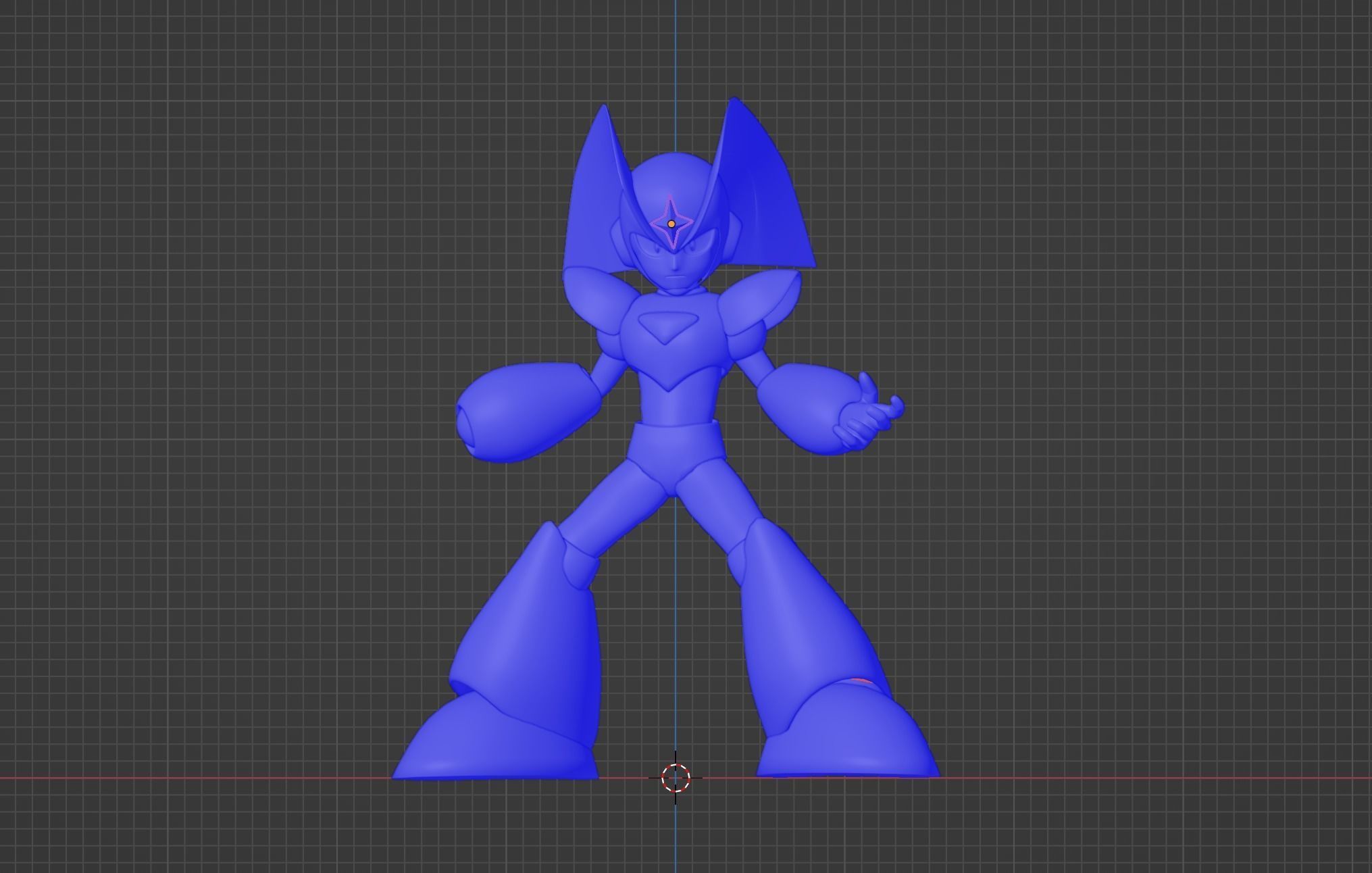 Bass - Megaman 3D model_14