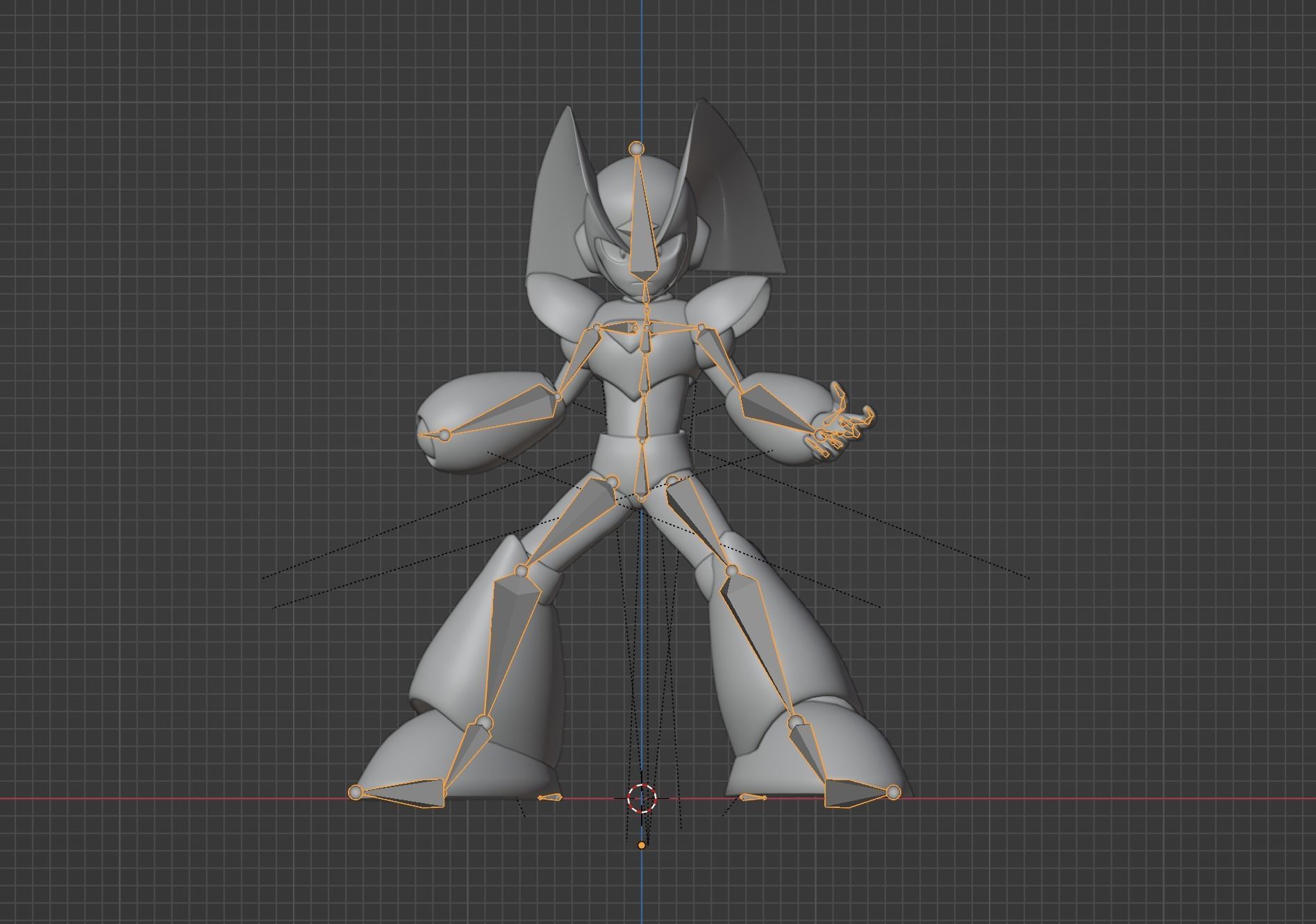 Bass - Megaman 3D model_13