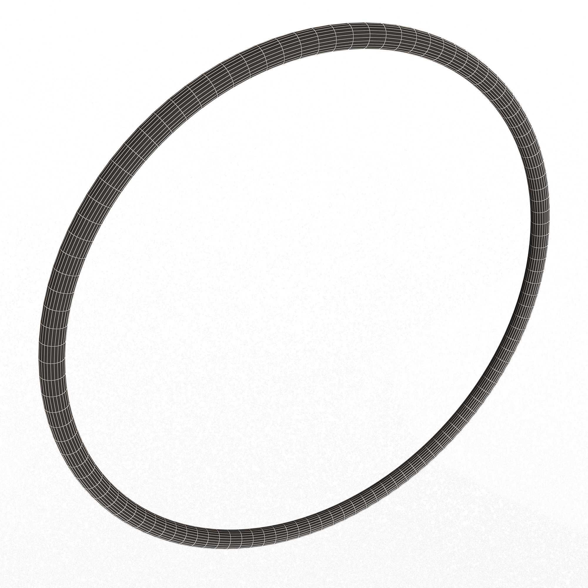 Body Hoops Low-poly 3D model_7