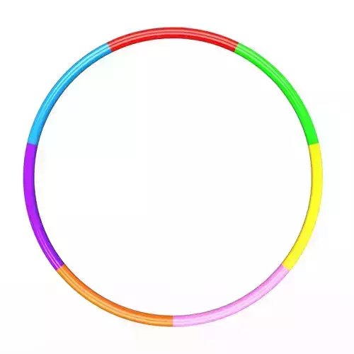 Body Hoops Low-poly 3D model Body Hoops Low-poly 3D model